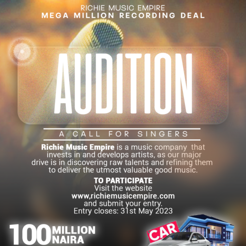 AUDITION FLYER POSTER DESIGN (1)