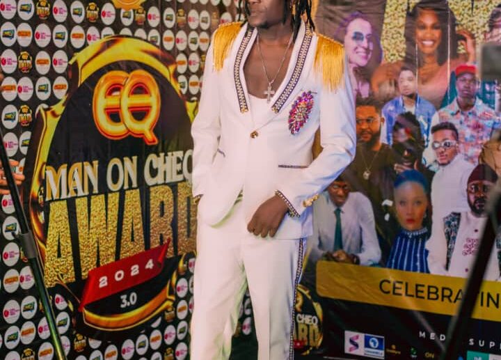 Blaq Manta at Man on Cheq Awards